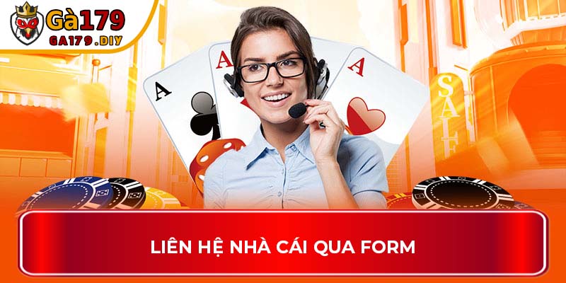Liên hệ nhà cái qua form